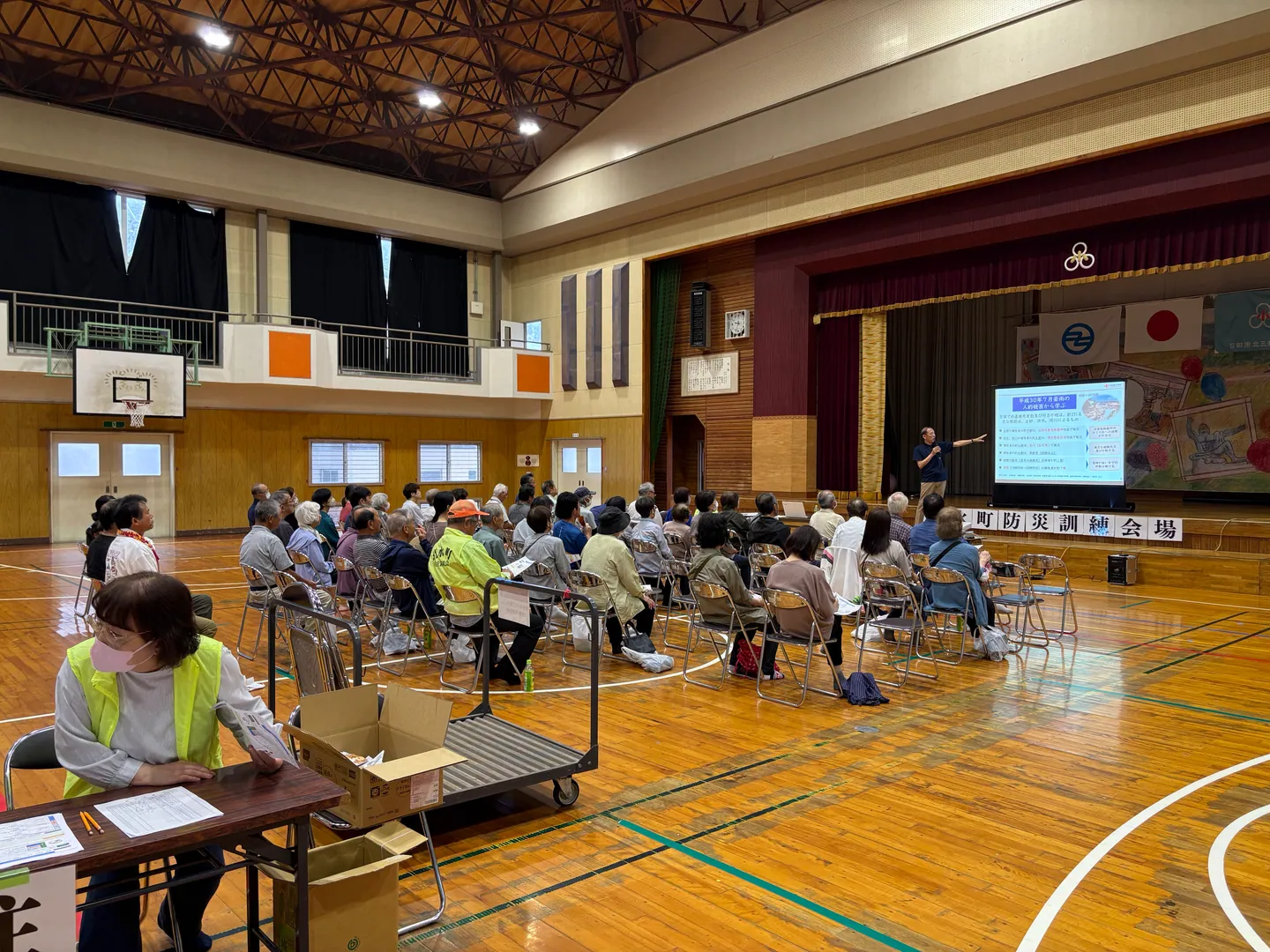 清水町防災訓練